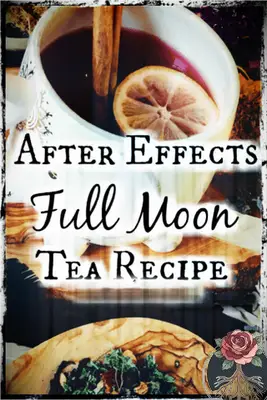 Recevoir la recette de thé après la pleine lune