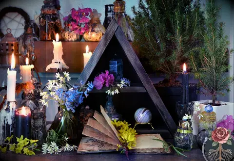 Beltane Altar, Tartarusfarms