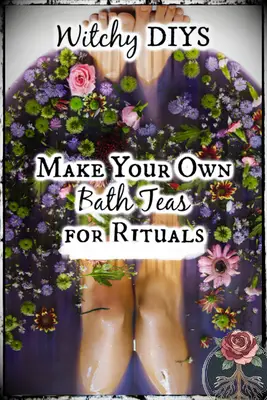 Brujas diys: haz tu propio té de baño para el ritual