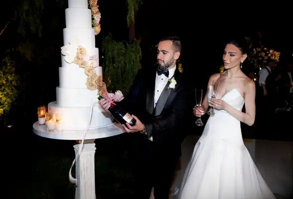 armenian wedding traditions cake cutting kris cherie and husband