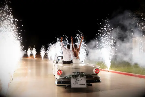 Pyrotex wedding fireworks vendor in Texas