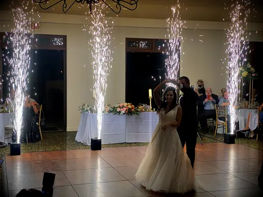 Copper State Production wedding fireworks 