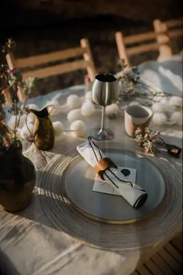 Organic centre piece design