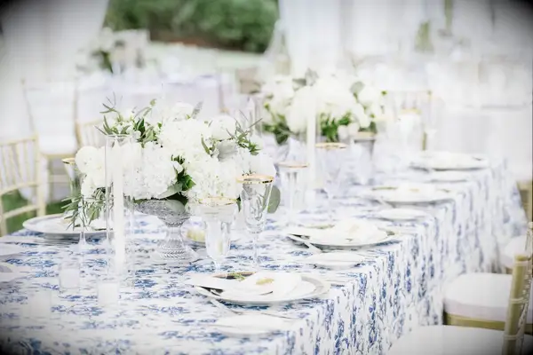 Hydrangea centre piece design