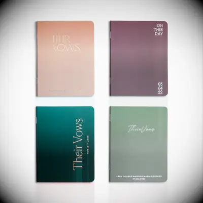 they/them pronouns wedding vow book 