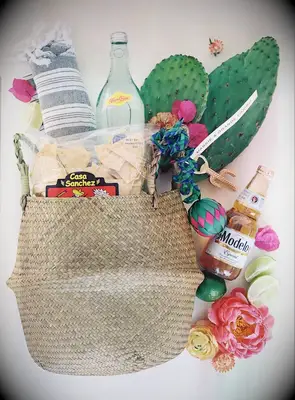 Mexican-inspired welcome bag