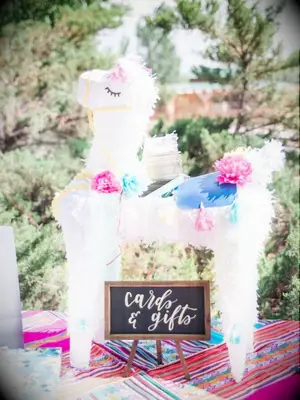 piñata guest book
