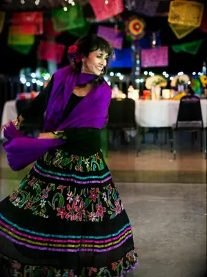 traditional Mexican dance performer