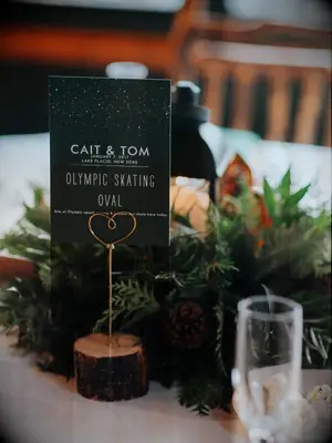 lanterns with greens