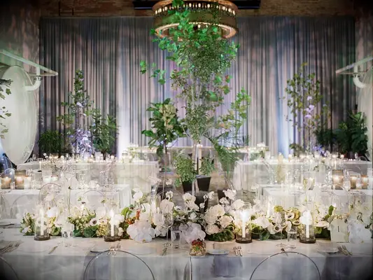 winter garden centerpiece