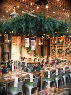 Winter Reception Décor