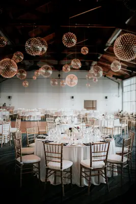 Illuminated Globes wedding lighting idea
