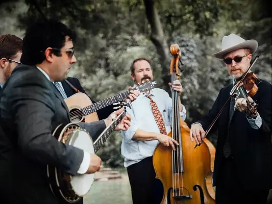 Band playing at wedding