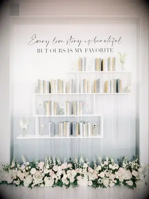 Bookcase seating chart