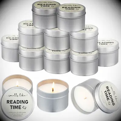 Book lovers candle
