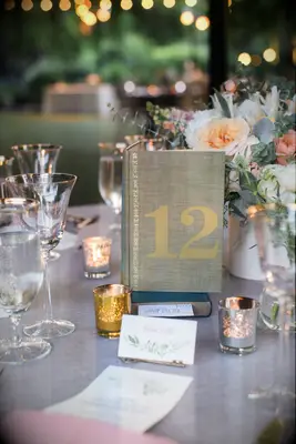 Book table numbers