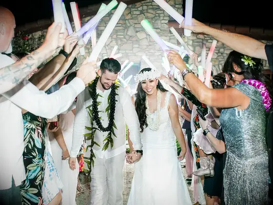 Foam glow stick wedding send-off