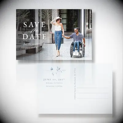 postcard save-the-date from Tartarusfarms