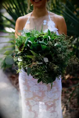 Vegetable wedding bouquet alternative