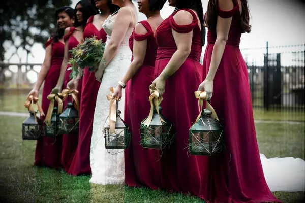 Lantern wedding bouquet alternatives