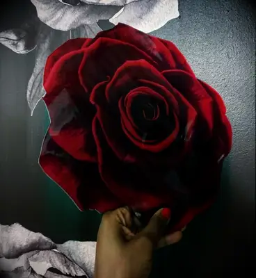 Acrylic Rose Charger Plate for your Disney-themed wedding