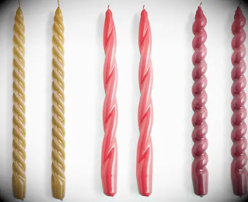 Twisted Taper Candles from Design Within Reach