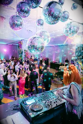 Disco ball decor