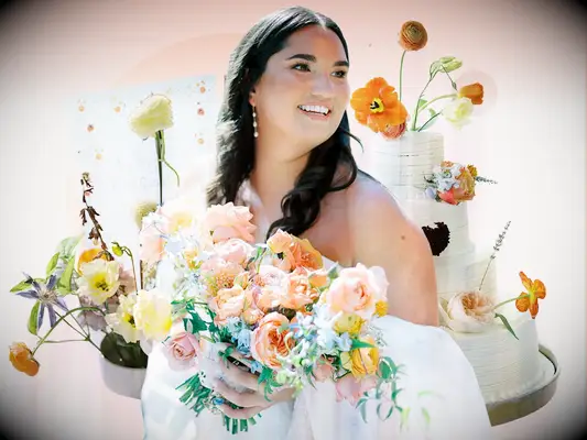 Garden wedding day inspo