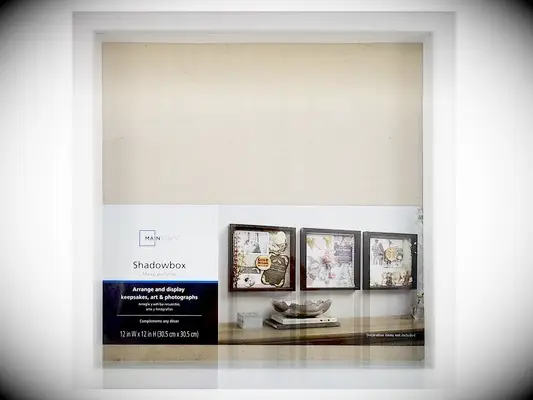 walmart white shadow box wedding invitation frame