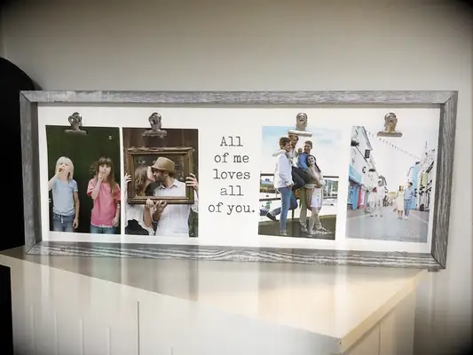 etsy personalized wedding invitation frame