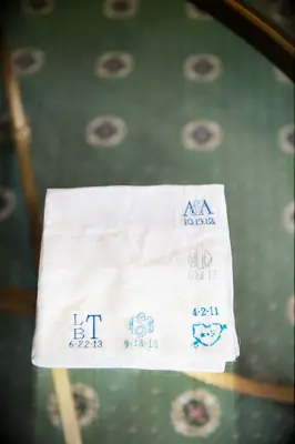 Embroidered handkerchief