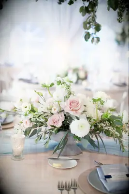 Romantic Pink Spring Centerpiece