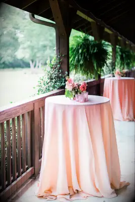 Cocktail Table Simple Spring Centerpiece
