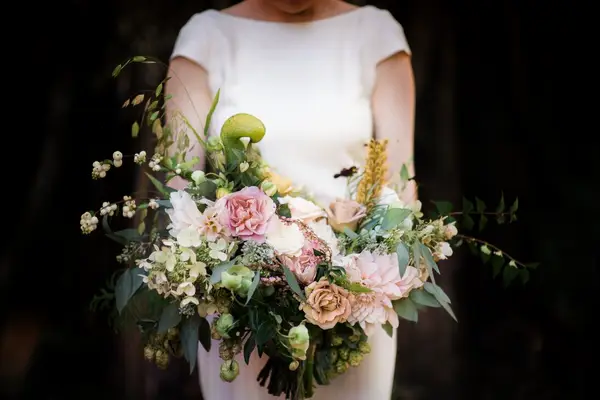 Blush bohemian bouquet