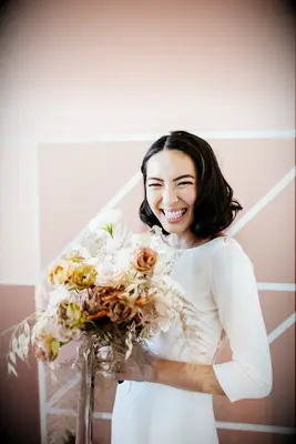 Small cascading bouquet