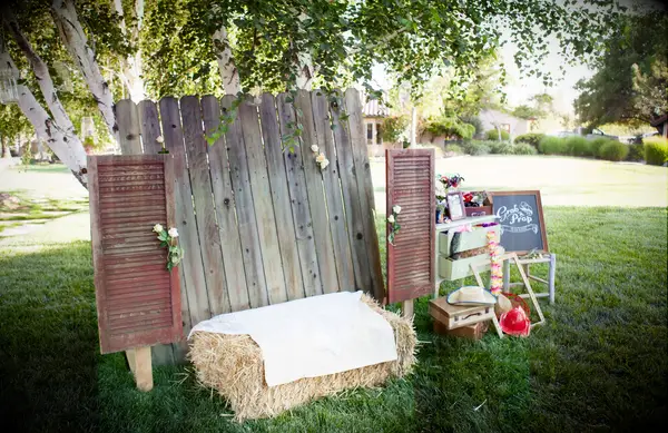 Fence and Shutter Photo Booth