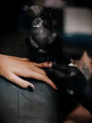 Bride and groom had their wedding rings tattooed on during their wedding reception.