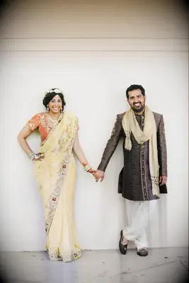 Hindu groom in sherwani