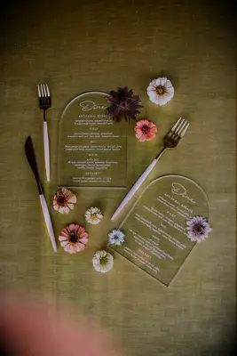 Mossy wedding invitation suite