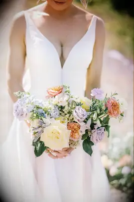 Pastel Wedding Bouquet