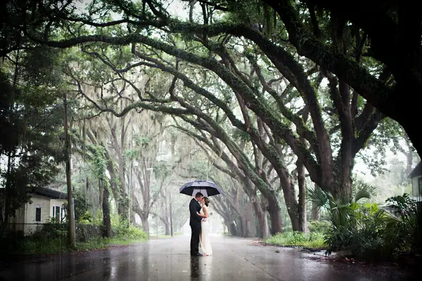 Perché la pioggia nel giorno del tuo matrimonio è considerata buona fortuna