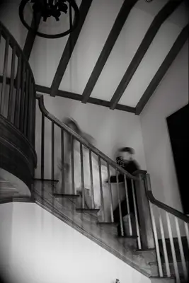 Long Exposure blurry wedding photo