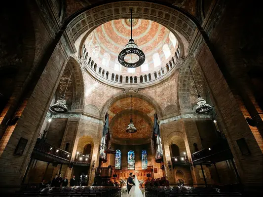Church wedding venue in New York, New York.