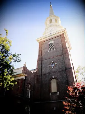 Church wedding venue in Philadelphia, Pennsylvania.
