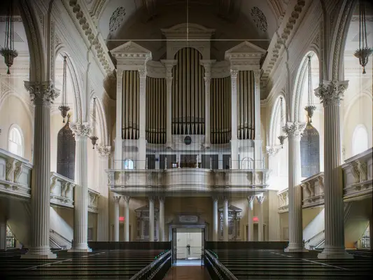 Church wedding venue in Boston, Massachusetts.