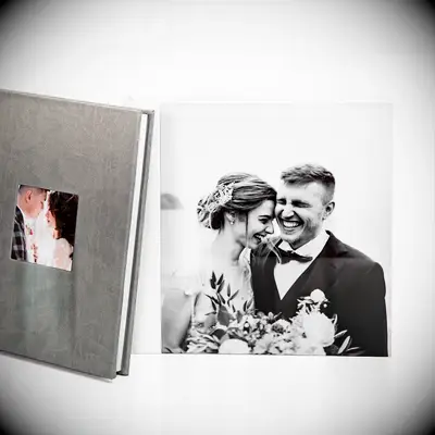 Beautiful wedding photo album