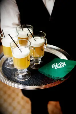 Butterbeer fall signature wedding cocktail