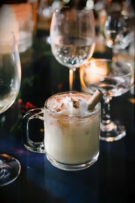 Hot fall signature wedding cocktail