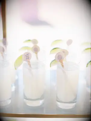 Lime mocktail idea for wedding