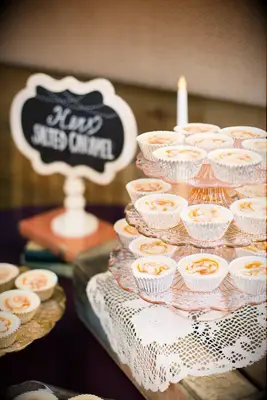 Mini salted caramel cheesecake bites